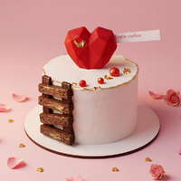 Бенто торт с секретной запиской к 14 февраля